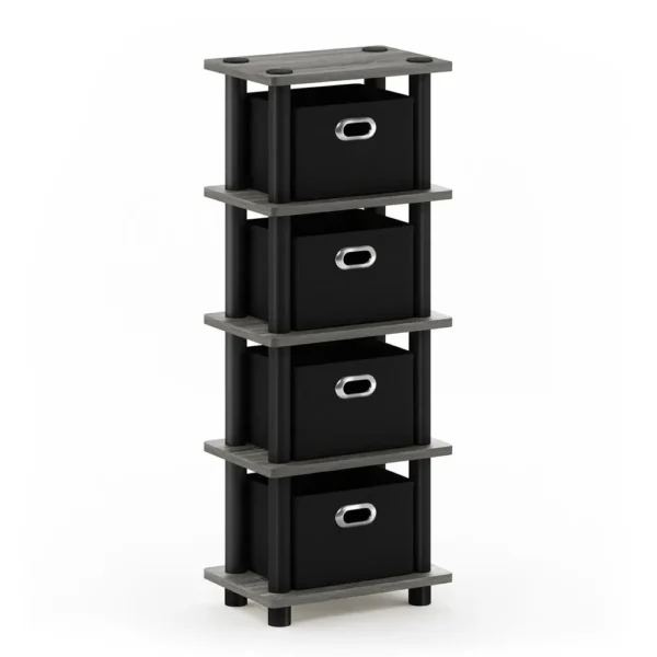 4-Bin Storage Rack