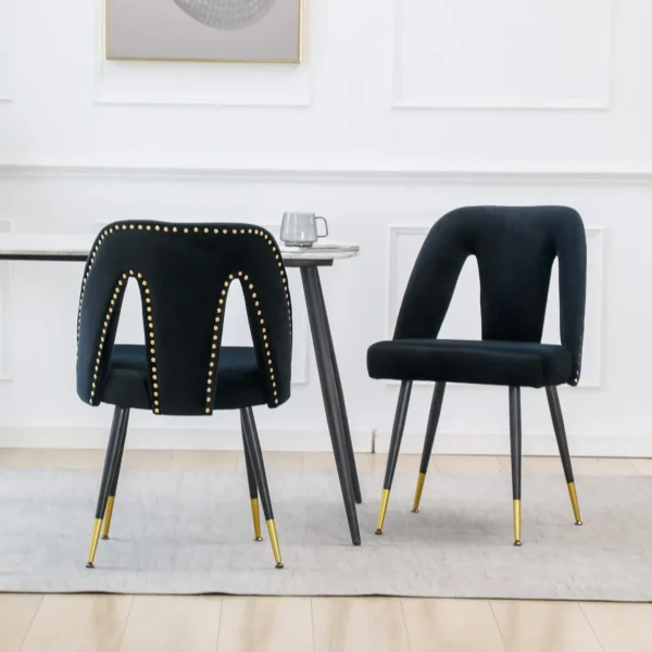 Akoya Modern Velvet Dining Chair