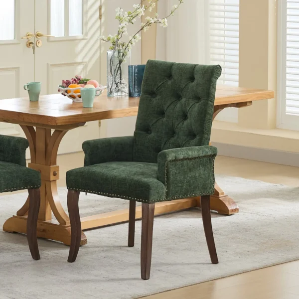 Upholstered Chenille Accent Dining Chair