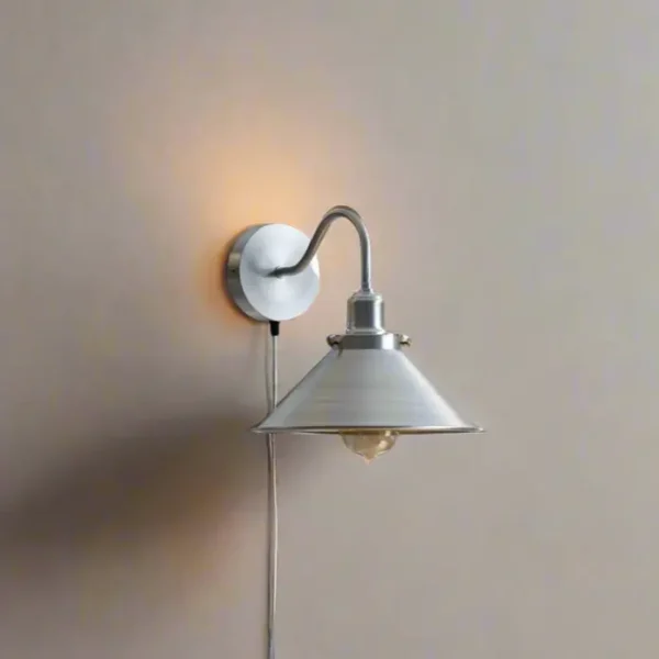 Retro Industrial Wall Sconce Swan Neck Lamp