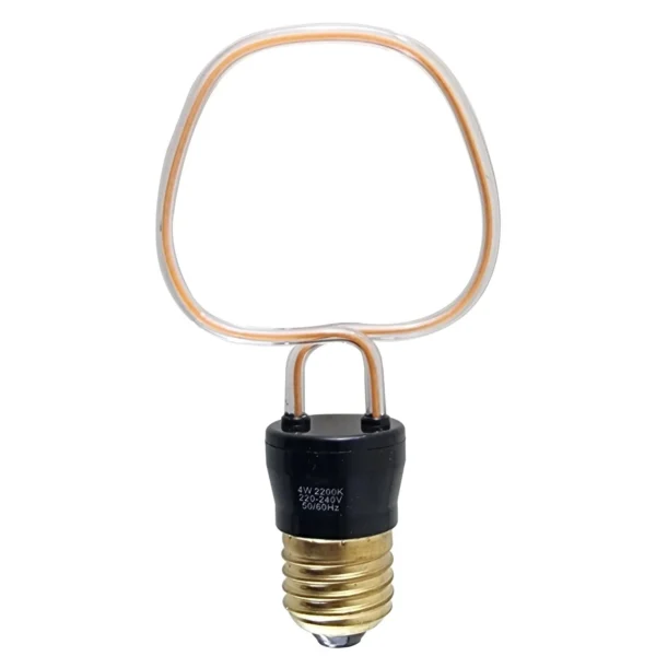 3 Pack 4W Retro LED Soft Filament E27